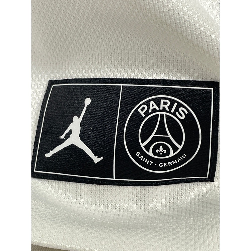 Paris Saint Germain Air Jordan White Red Blue Dress Jersey Women's MEDIUM - Picture 3 of 16